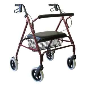 R-4700W Bariatric Rollator – Heavy Duty Extra Wide Walker with 400 lb Capacity