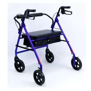 Karman R-4800 Extra Wide Aluminum Rollator – Heavy Duty Rollator for Bariatric Users - Image 3