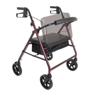 ProBasics Bariatric Rollator with 8-inch Wheels - Image 3