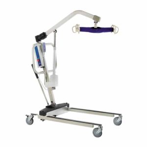 Invacare Reliant 450 Patient Lift providing secure transfers for caregivers and patients.