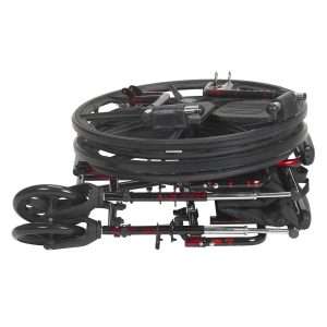 Drive Medical Rebel Wheelchair - 18" Seat,  Swing-away Footrests - Image 4