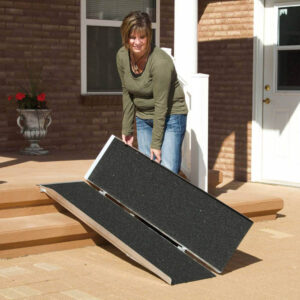 PVI Singlefold lightweight Wheelchair Ramp - Image 3