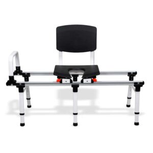 ShowerGlyde SG2 Sliding Transfer Bench – Adjustable Shower Chair for Tub Access 6 ShowerGlyde SG2 Sliding Transfer Bench – Adjustable Shower Chair for Tub Access - Image 2