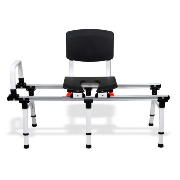 ShowerGlyde SG2 Sliding Transfer Bench – Adjustable Shower Chair for Tub Access 1 SG2 2 SG2 2