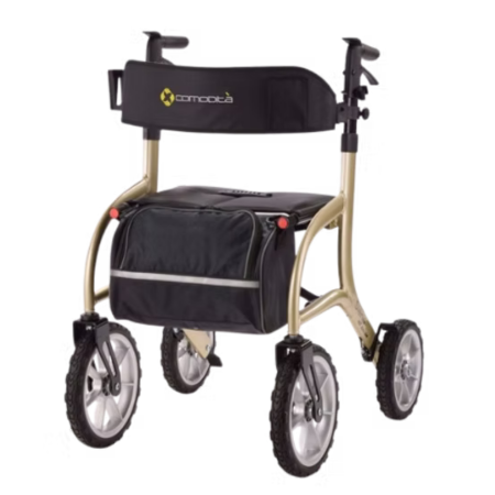 COMODITÀ Siena All-Terrain Rollator Walker with Large Wheels & Seat 6 Siena All Terrain Rollator Walker 1 Siena All Terrain Rollator Walker 1