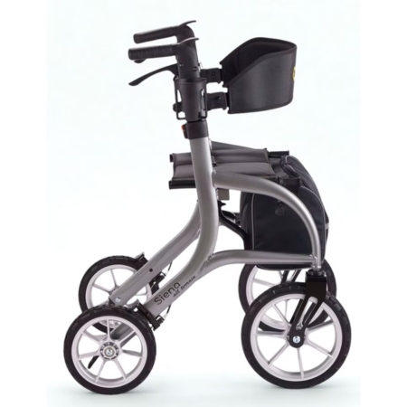 COMODITÀ Siena All-Terrain Rollator Walker with Large Wheels and Seat