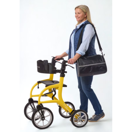 COMODITÀ Siena All-Terrain Rollator Walker with Large Wheels & Seat 10 Siena All Terrain Rollator Walker 7 Siena All Terrain Rollator Walker 7