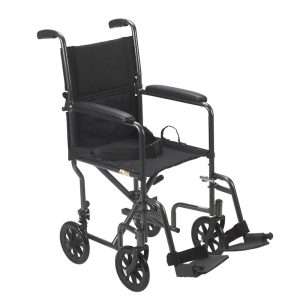 Drive Medical Steel Transport Chair - Image 1