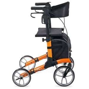 COMODITÀ Tipo Petite Rollator Walker with Seat – Safe, Stylish & Built for Petite Users - Image 3