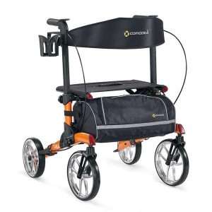 COMODITÀ Tipo Petite Rollator Walker with Seat – Safe, Stylish & Built for Petite Users - Image 4