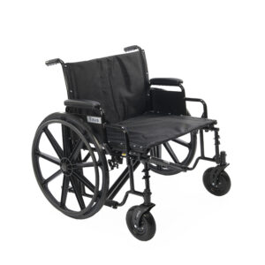 Titus extra wide wheelchair with reinforced frame and bariatric support