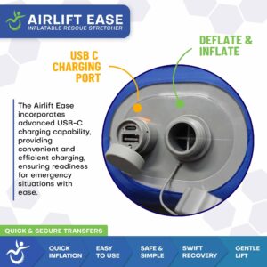 Climbing Steps Airlift Ease Inflatable Stretcher - Image 9