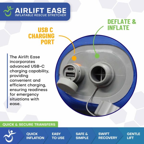 Top Medical Airlift Ease Inflatable Stretcher4 Top Medical Airlift Ease Inflatable Stretcher4