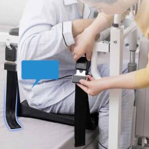 Med Mobility Electric Patient Lift Transfer Chair With Adjustable Width Legs - Image 10