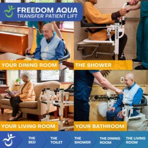Aqua Patient Lift And Transfer Chair | Enhanced Mobility - Image 8