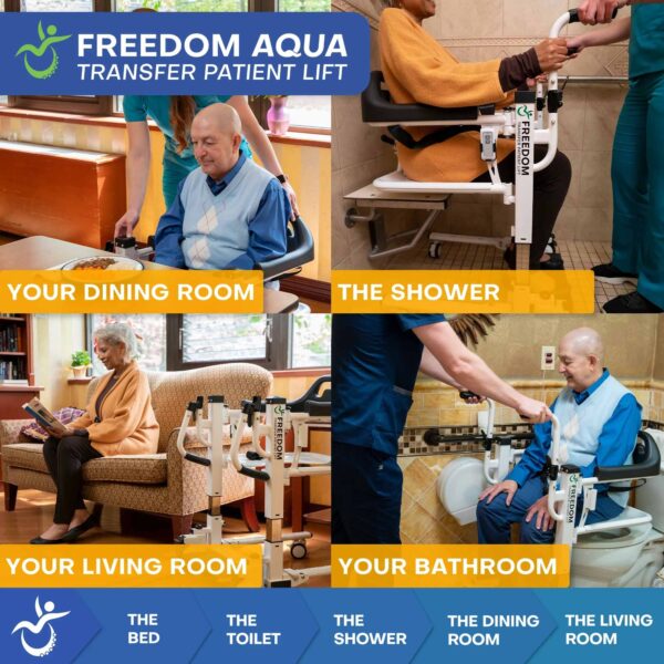 Top Medical Freedom Aqua Patient Transfer Lift8 Top Medical Freedom Aqua Patient Transfer Lift8