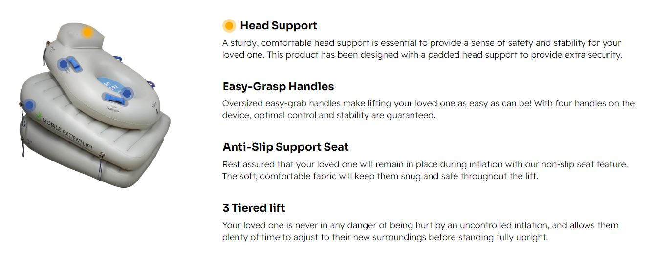 Top Medical HelpUp Patient Lift d2 Top Medical HelpUp Patient Lift d2