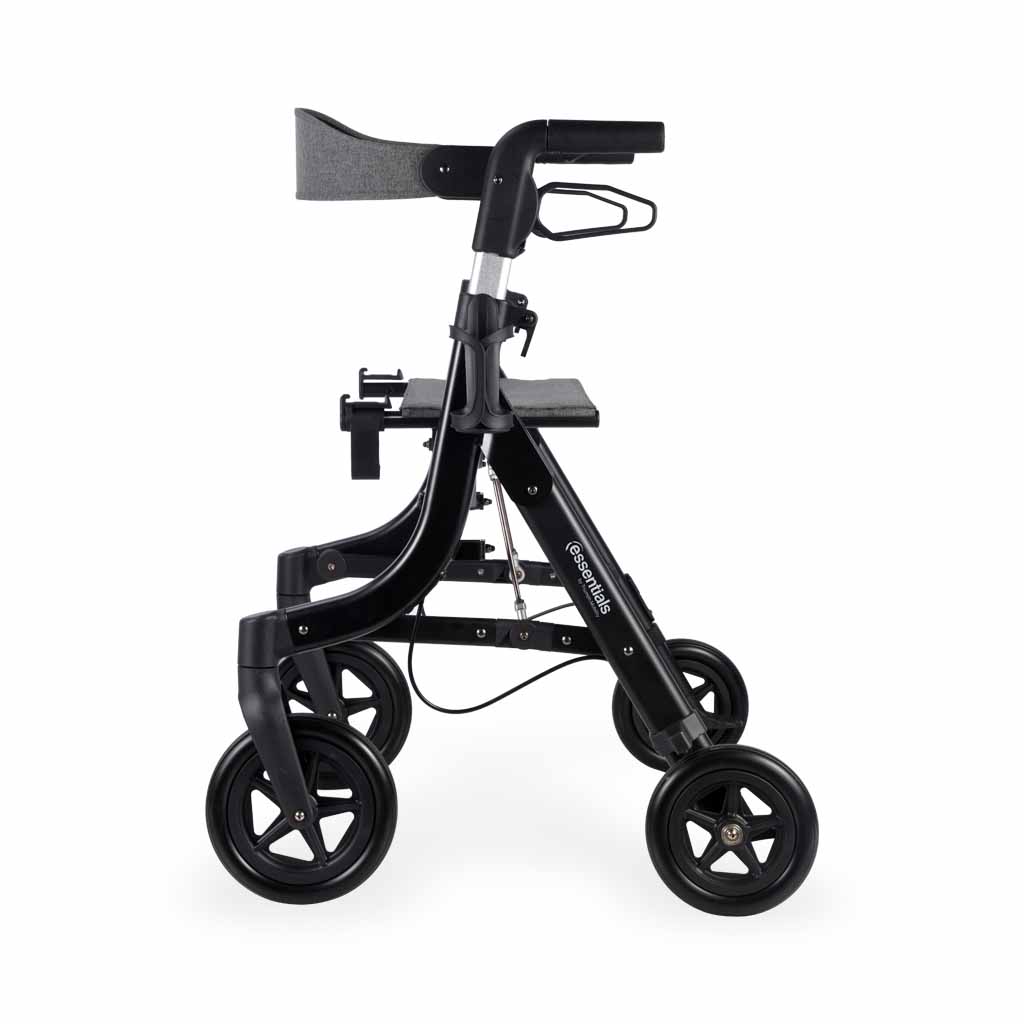 Essential Compact Lightweight Rollator Walker – Foldable