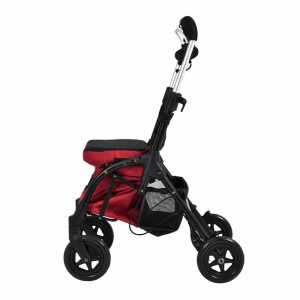 Essentials Shopping Rollator – Premium Adult Wheeled Walker with Seat & Storage - Image 4