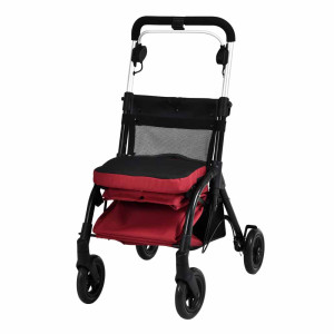Essentials Shopping Rollator – Premium Adult Wheeled Walker with Seat & Storage - Image 2