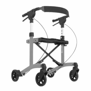 Escape Mini – Compact Small Rollator Walker with Seat & Brakes - Image 2