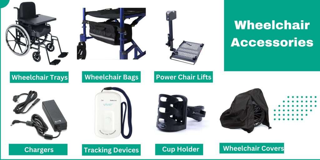 Types of Wheelchair Accessories - Wheelchair Accessories Buying Guide