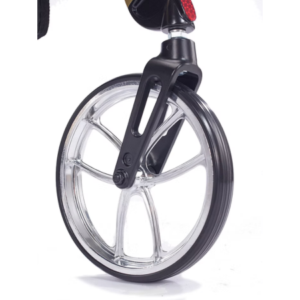 Comodità Uno Heavy Duty Walker with Seat | 4-Wheel Rollator - Image 4