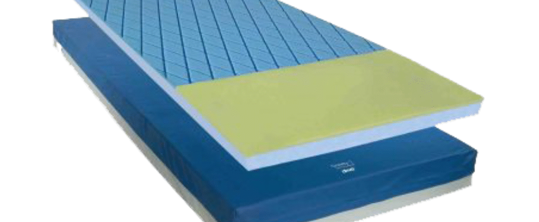 Best hospital bed mattress showing advanced pressure relief and comfort features