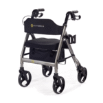 Comodità Prima Special Walker with 4 Wheels and Seat Rollator