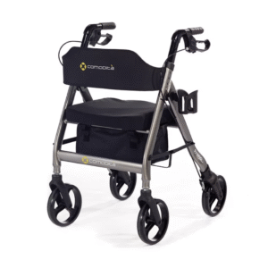 Comodità Prima Special Walker with 4 Wheels and Seat Rollator
