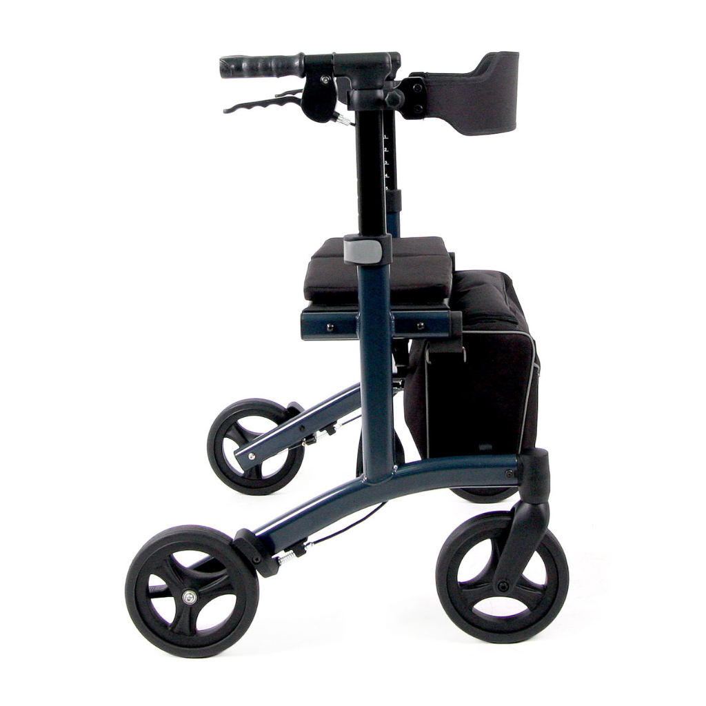 Triumph Escape HD Lightweight Rollator Walker with Chair – 450 lb Capacity