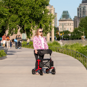 Triumph Escape – Elderly Mobility Walker with Seat and Brakes - Image 13