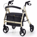 Comodita Spazio heavy duty walker with seat for seniors