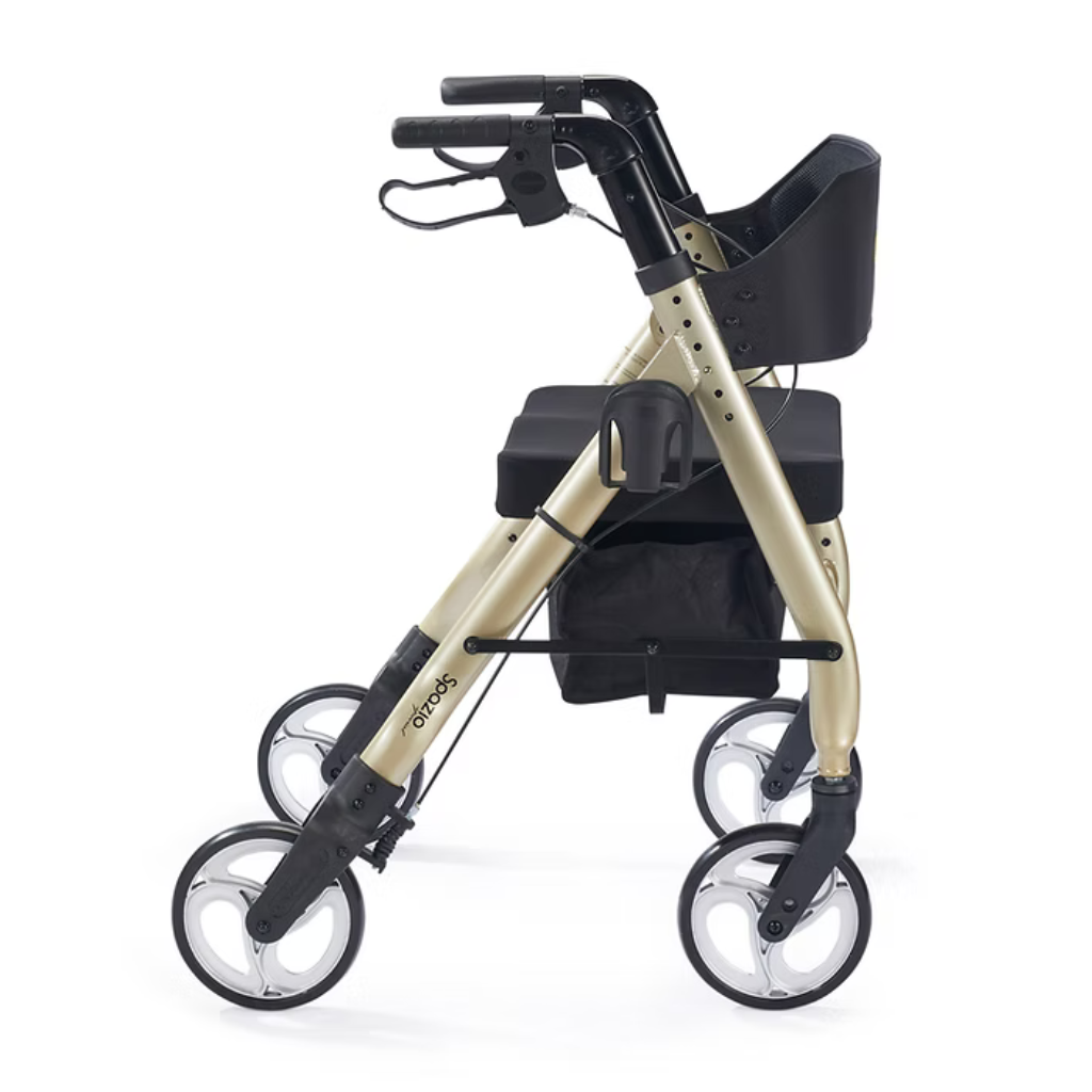 Comodita Spazio Special walker with seat heavy duty for seniors