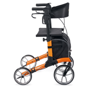 Travel walker with big wheels and seat – COMODITÀ Tipo Classic