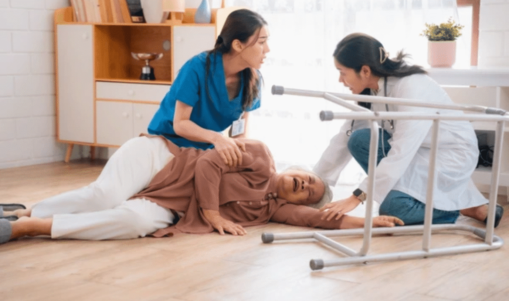 Walkers for the elderly with seats and rollators compared for safety and independence
