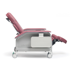 Lumex Deluxe Geri Chair Recliner with Wheels – Clinical Care Comfort & Mobility - Image 3