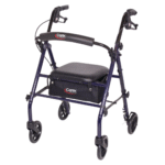Carex Rollator Wheeled Walker with Seat and Storage for Seniors