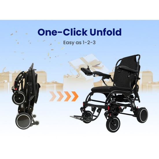 V81 electric folding wheelchair ez unfold V81 electric folding wheelchair ez unfold