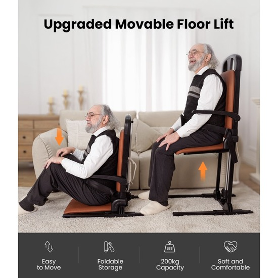 VOCIC AX15 Patient Floor Lift Chair Movable VOCIC AX15 Patient Floor Lift Chair Movable