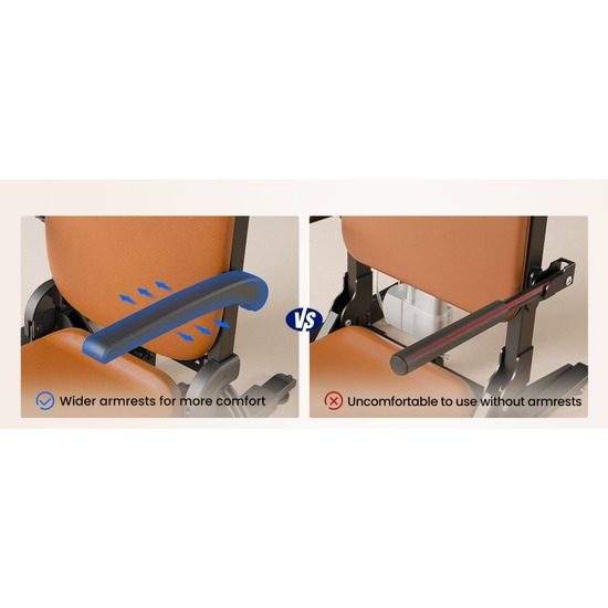 VOCIC AX15 Patient Floor Lift Chair armrests VOCIC AX15 Patient Floor Lift Chair armrests