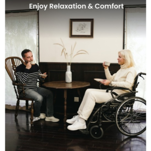 VOCIC U31 Wheel Chair for Sale – Lightweight 3-in-1 Manual Folding Wheelchair - Image 7
