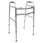 ProBasics Bariatric Two-Button Release Folding Walker Aluminum