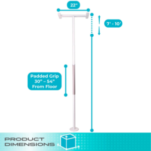 Stander Security Pole Slim – Transfer Pole for Elderly & Home Safety Support Pole - Image 2