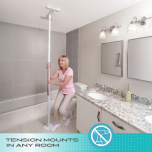 Stander Security Pole Slim – Transfer Pole for Elderly & Home Safety Support Pole - Image 4