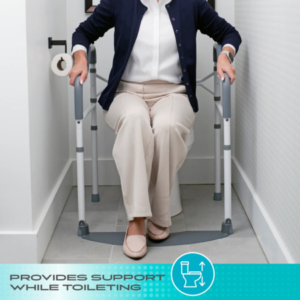 Wonder Toilet Safety Rail – Adjustable Toilet Safety Rail for Elderly & Bathroom Safety Support 14 Wonder Toilet Safety Rail – Adjustable Toilet Safety Rail for Elderly & Bathroom Safety Support - Image 3