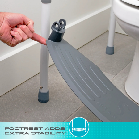 Wonder Toilet Safety Rail – Adjustable Toilet Safety Rail for Elderly & Bathroom Safety Support 7 Wonder Toilet Safety Rail 7 Wonder Toilet Safety Rail 7