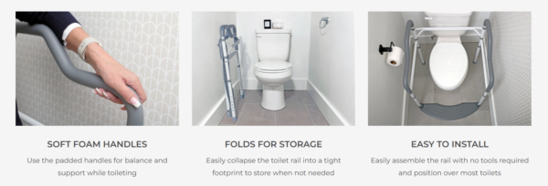 Wonder Toilet Safety Rail – Adjustable Toilet Safety Rail for Elderly & Bathroom Safety Support 10 Wonder Toilet Safety Rail Screenshot Wonder Toilet Safety Rail Screenshot