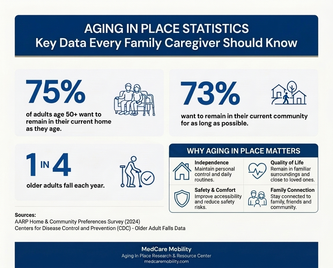 Aging In Place Statistics, Safety, Costs & Planning Guide