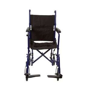 McKesson Lightweight Transport Chair Aluminum Frame - Image 3
